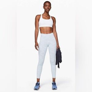 Lululemon Train Times Pant 25" Wee Are From Space Sheer Blue Chambray